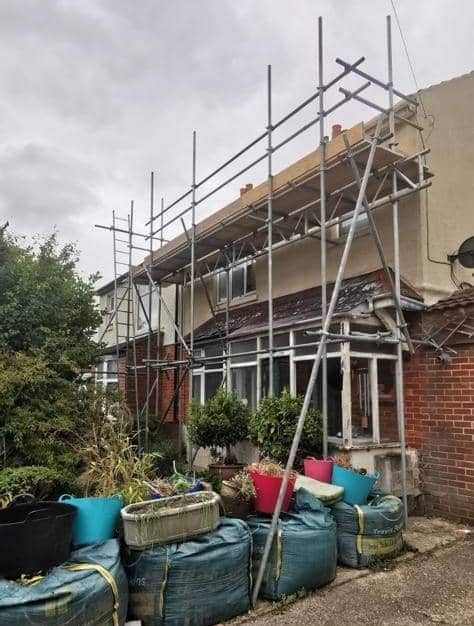 Platform for gutters, Gosport, PO12