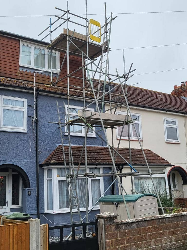 Dormer access, Whitworth close, Gosport